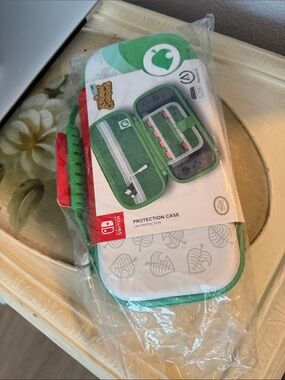 Nintendo Green Animal Crossing Carry Case for Switch